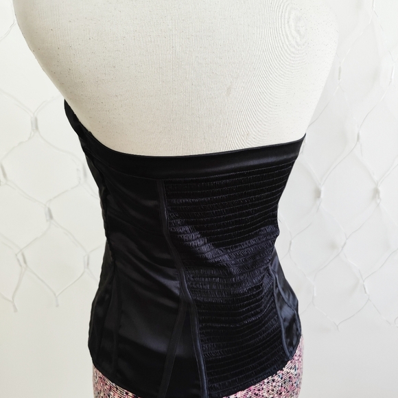 Bebe Bustier Top / Black / Medium / A-B Cup - Picture 3 of 5